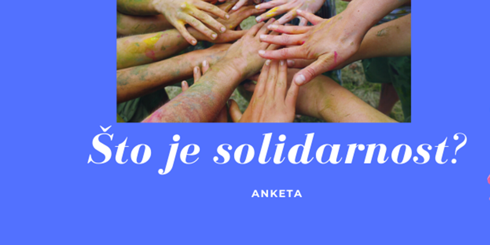 Anketa - Što je solidarnost?