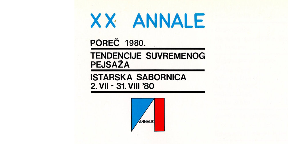 20. Annale: Tendencije suvremenog pejsaža