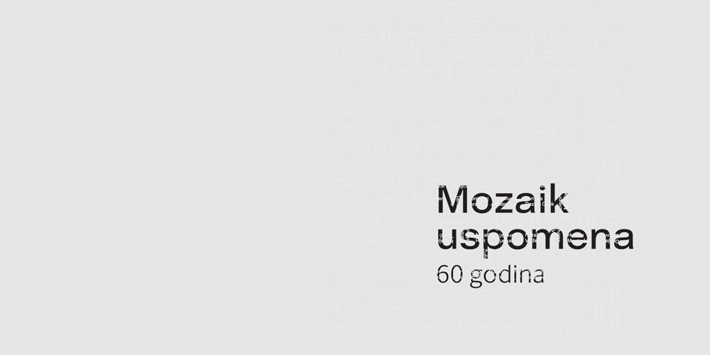 MOZAIK USPOMENA - 60 godina