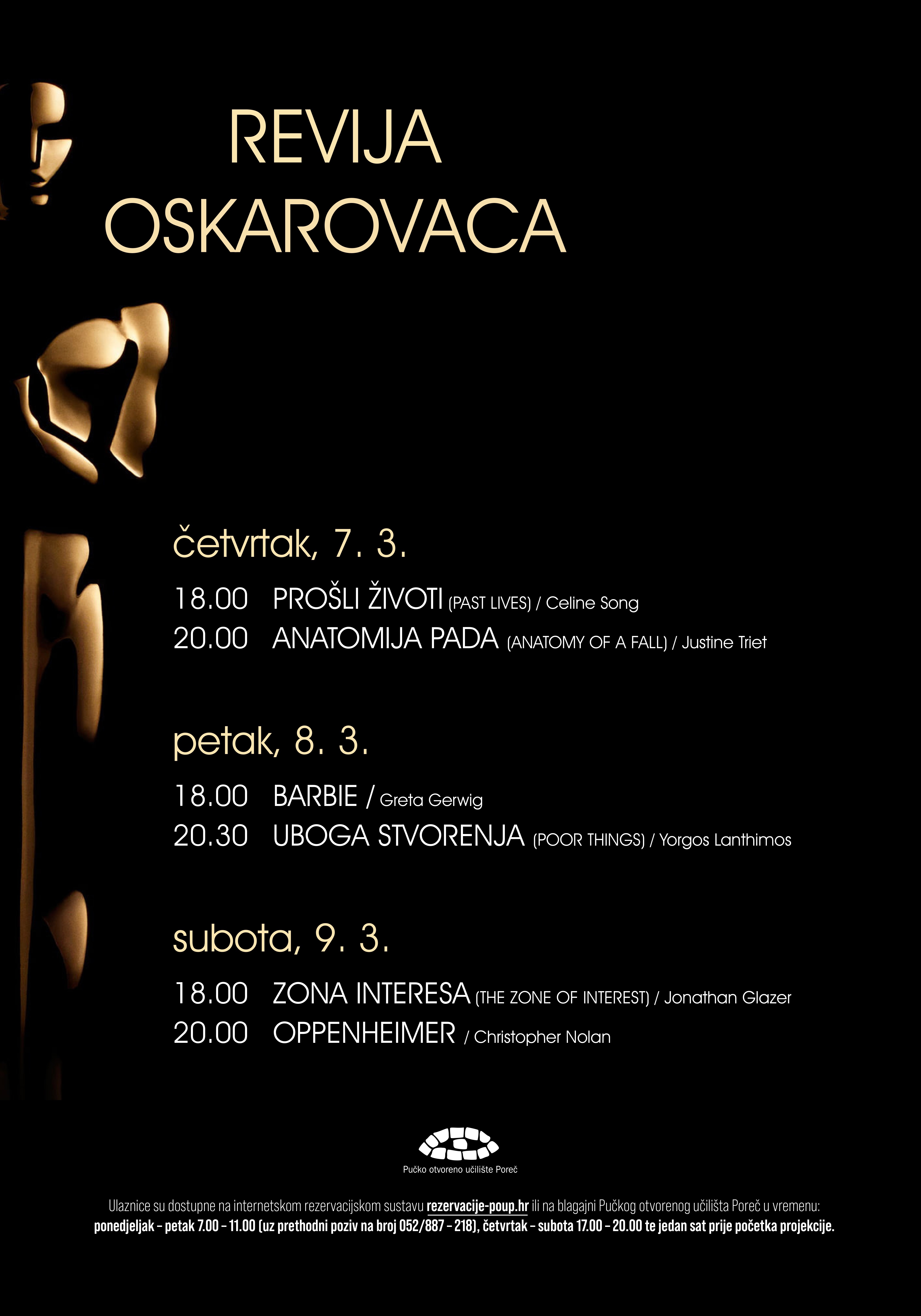 REVIJA OSKAROVACA (7.-9.3.2024.)