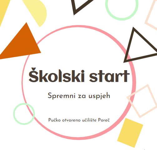 Školski start: spremni za uspjeh!