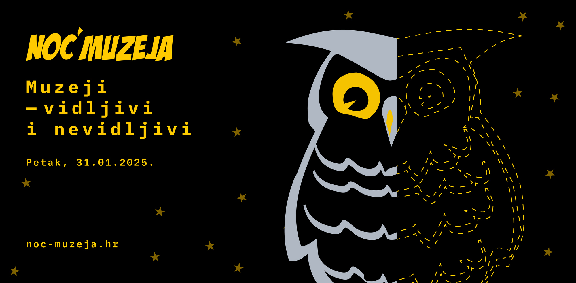NOĆ MUZEJA ’25 /Muzeji vidljivi i nevidljivi