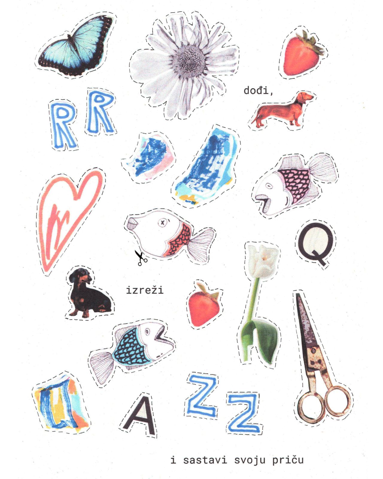 Dođi, izreži i sastavi svoju priču! - kreativno ljeto