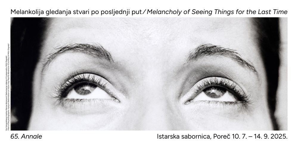 65. ANNALE  Melankolija gledanja stvari po posljednji put