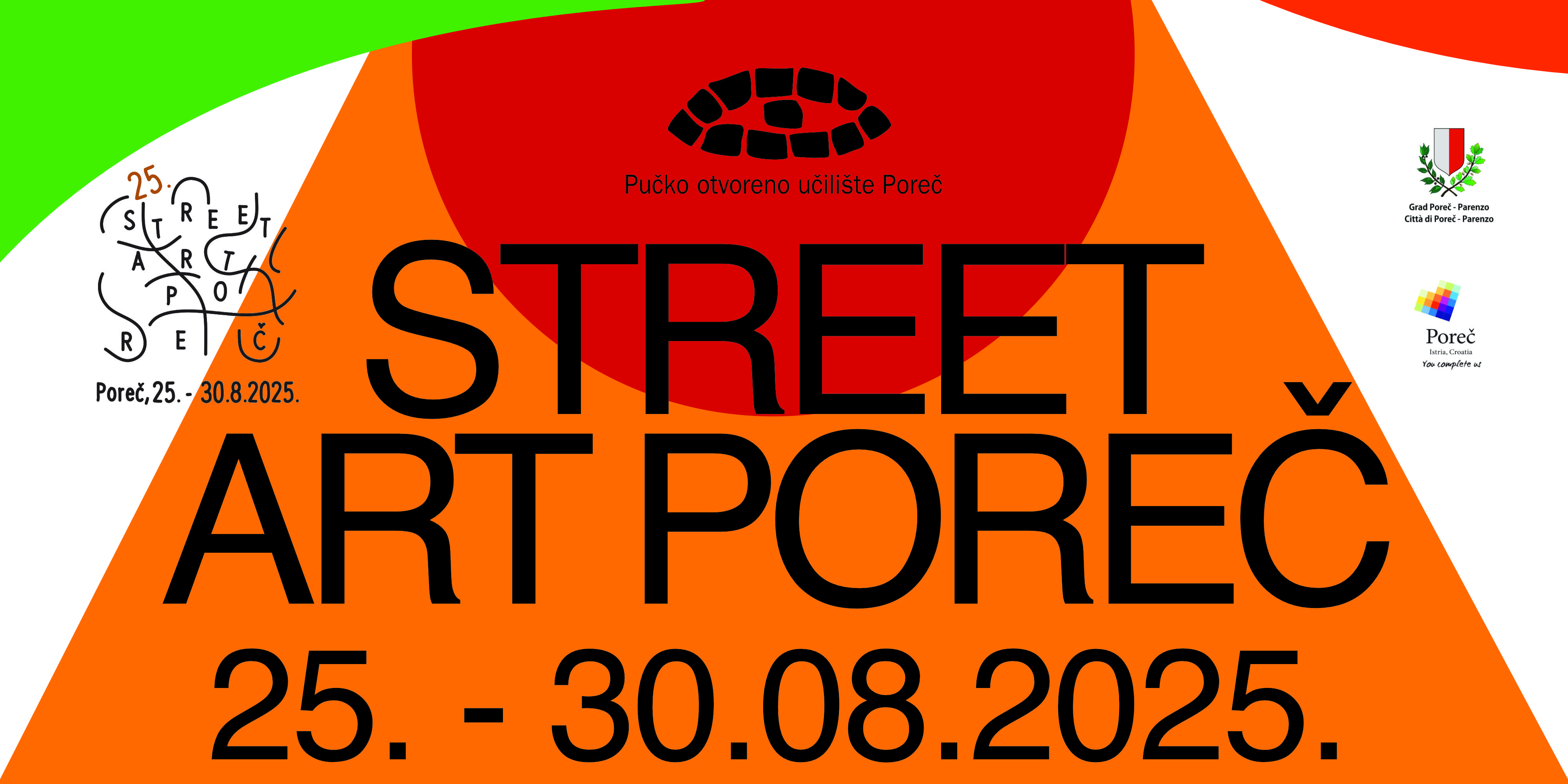 25. STREET ART POREČ (25.-30.8.2025.)