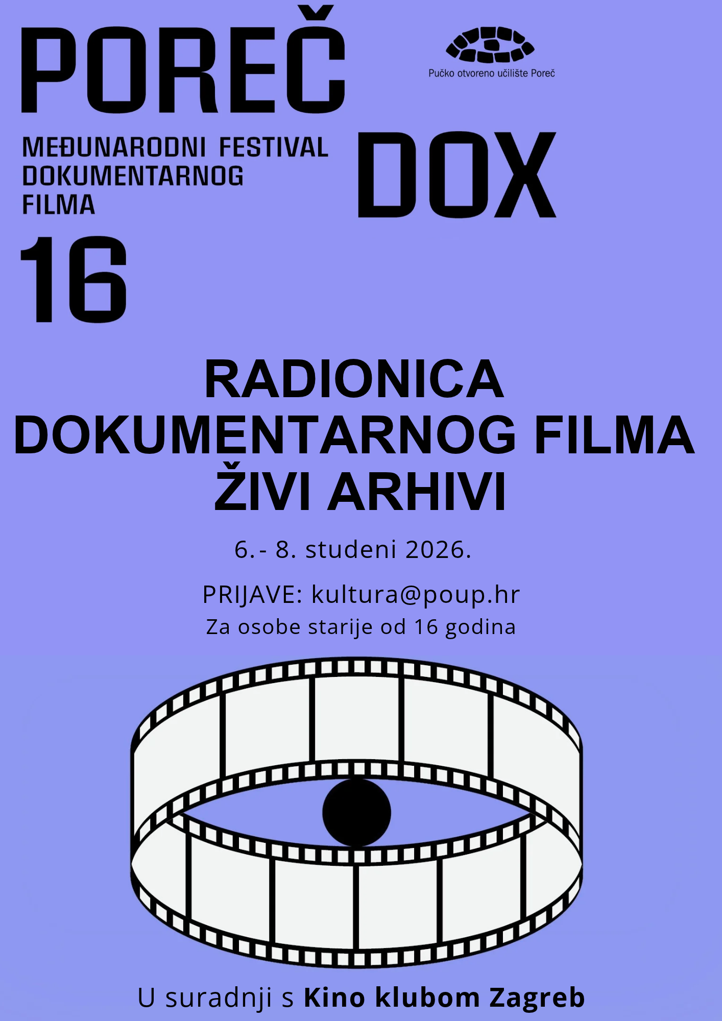 ŽIVI ARHIVI - Radionica dokumentarnog filma na PorečDoxu 