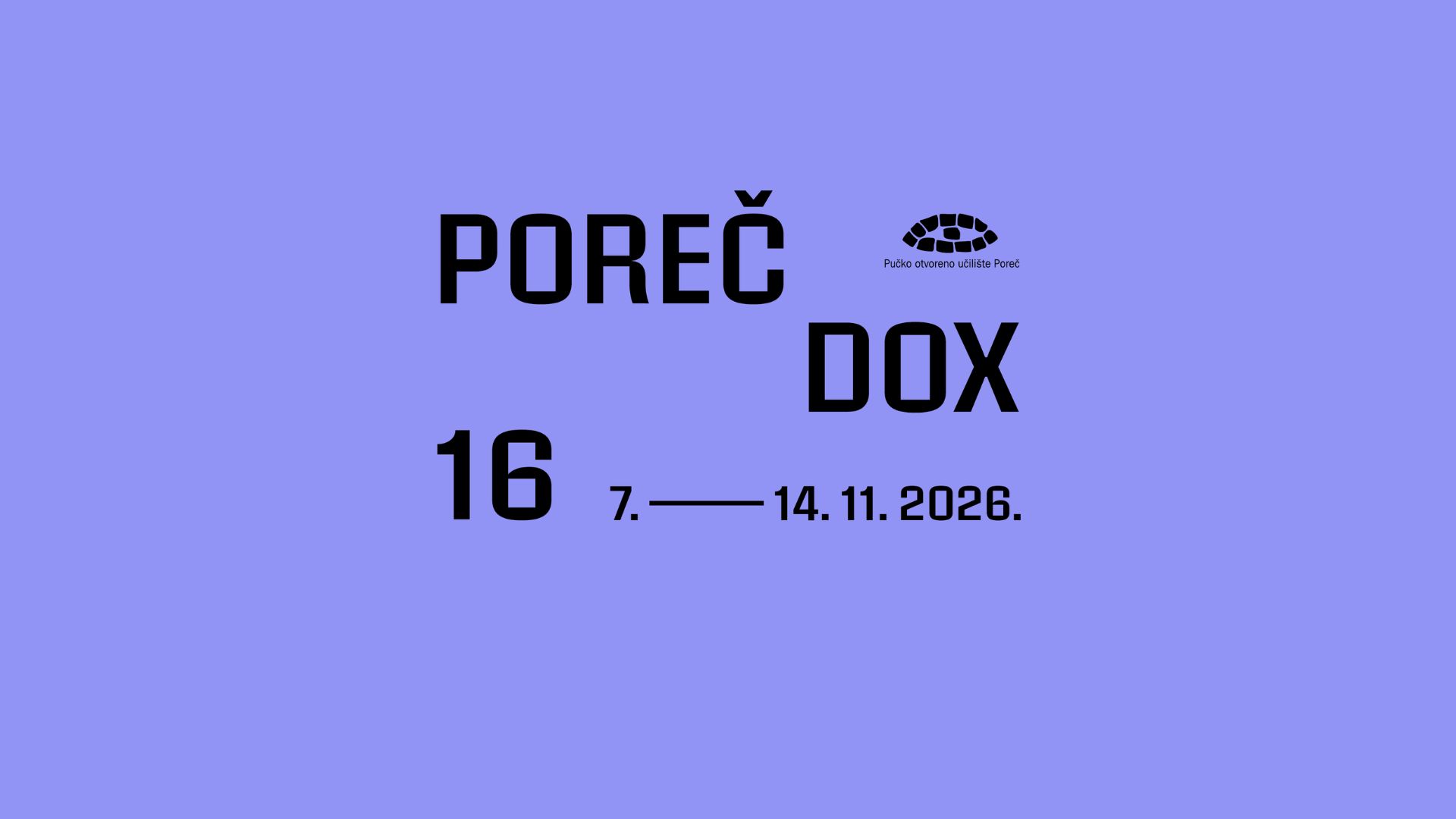 16. POREČDOX festival međunarodnog dokumentarnog filma